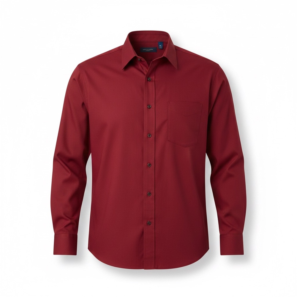 VTG Stafford Shirt Men’s (15 32/33) Dark Academia Corporate Sleek Noir Preppy